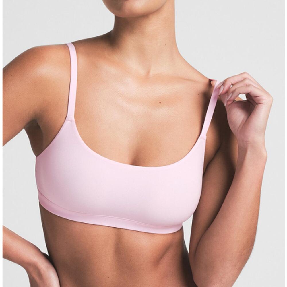 SKIMS Fits Everybody Scoop Bralette XL Pink Wireless Bra